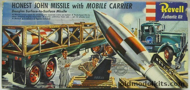 Revell 1/48 Honest John Missile with Mobile Carrier Truck - 'S' Issue, H1821-169 plastic model kit